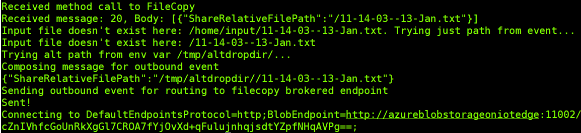 IOT Edge File Storage